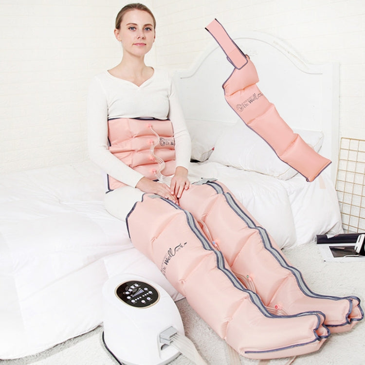 RD-M2857 4 in 1 Gambe + Vita + Airbag a mano singola Massaggiatore a pressione d'aria intelligente tutto compreso con host, supporto per massaggio di temporizzazione/posizionamento e 10 tipi di forza regolabile, spina americana o spina europea